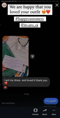 anze-official-service-review-instagram